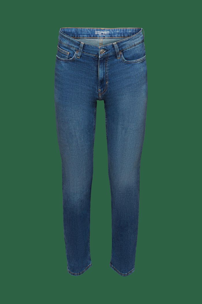 Jeans mit schmaler Passform und mittelhohem Bund