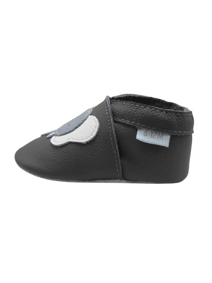 Yalion Baby Leder-Krabbelschuhe 