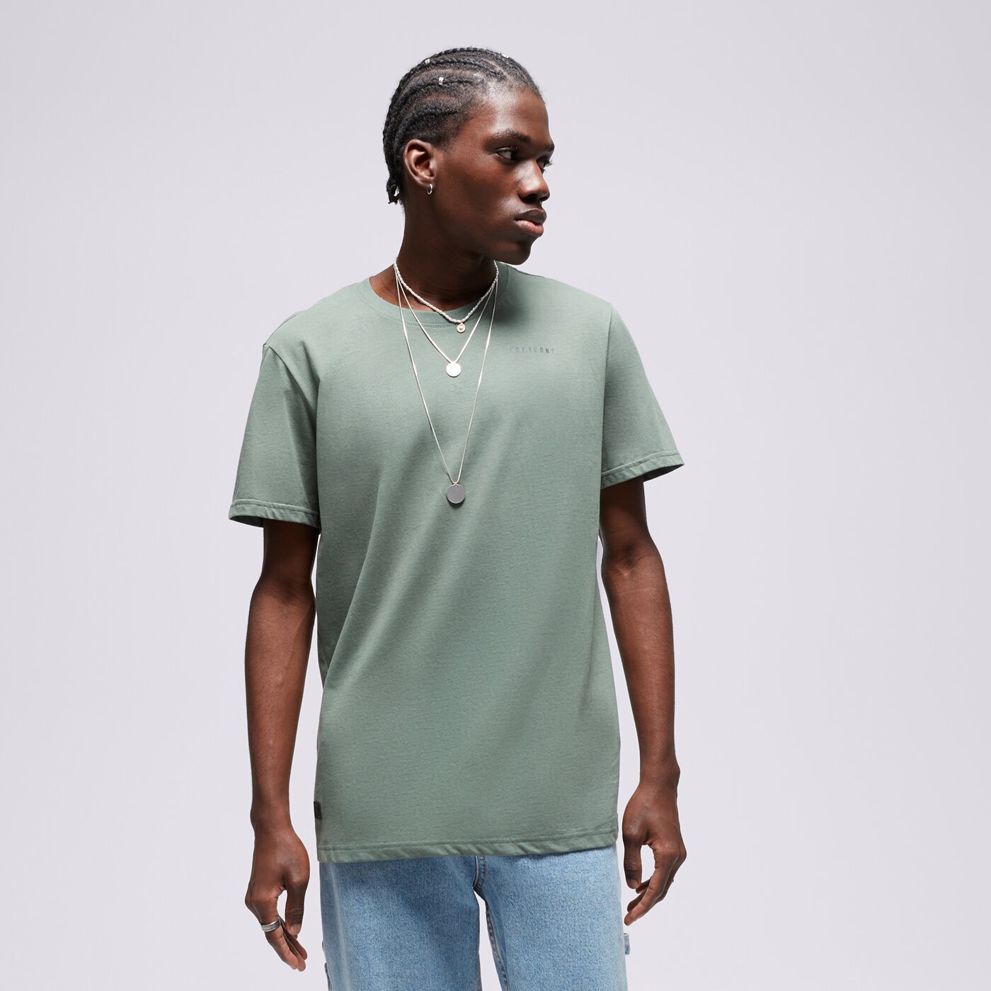 CONFRONT T SHIRT ESSENTIAL T-SHIRT GREEN Khaki