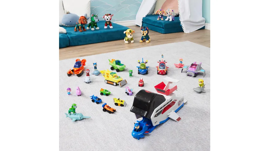 Spin Master - PAW Patrol, Aqua Pups – Whale Patroller