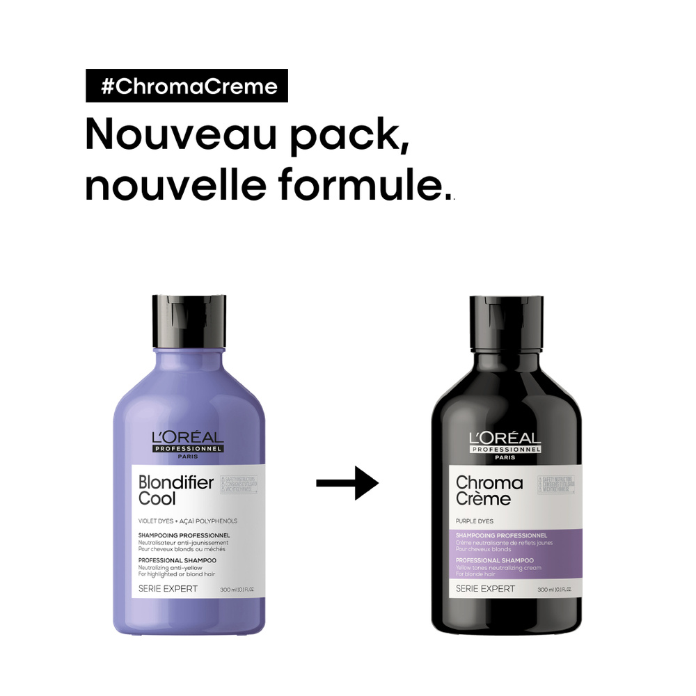 L'Oréal Professionnel Serie Expert Chroma Crème Shampoing neutralisant de reflets jaunes