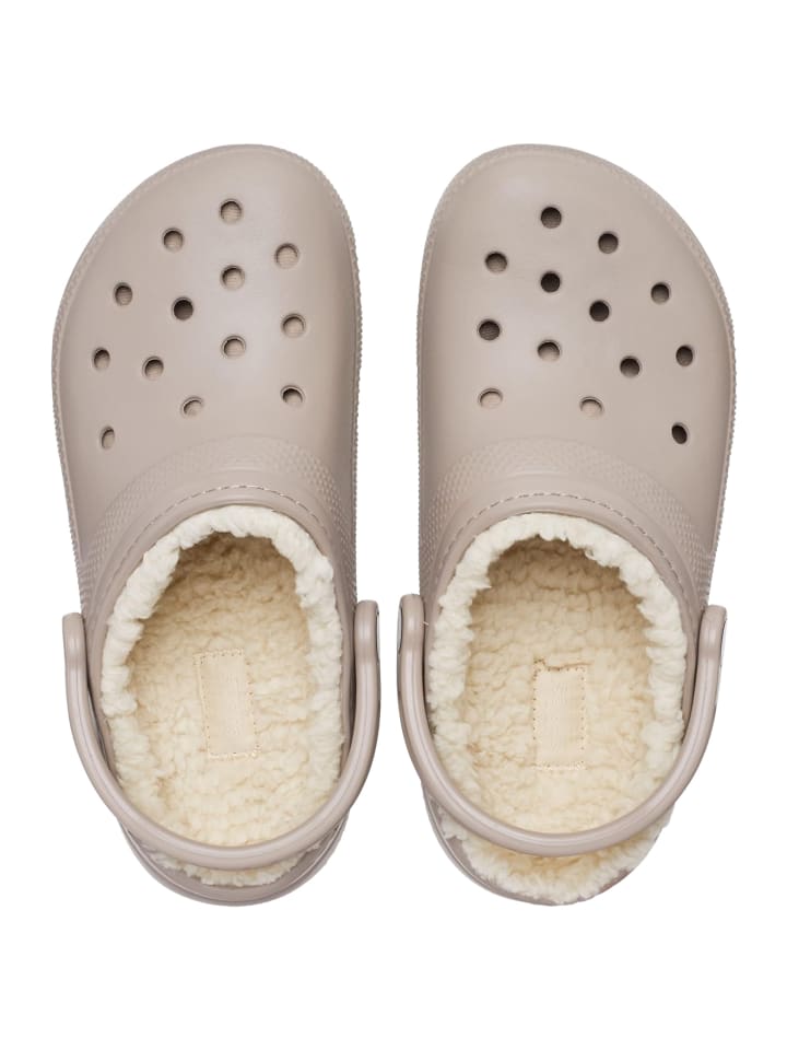 Crocs Clog 'Lined' in beige günstig kaufen
