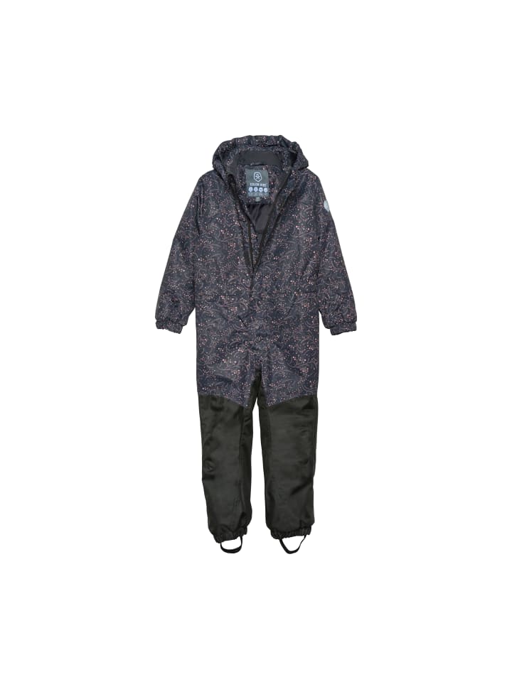 Color Kids Schneeoverall 741089 Schneeanzug mit Kapuze und Fußschlafen in Grau günstig kaufen