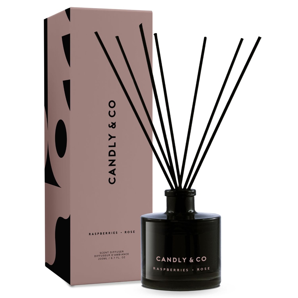 candly&co Diffuseur No.7 Framboises, Rose Diffuseur