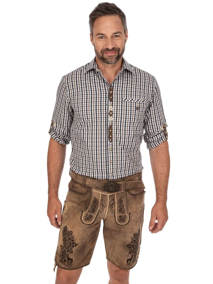 MADDOX Lederhose ALLNERSEE in hellbraun günstig kaufen