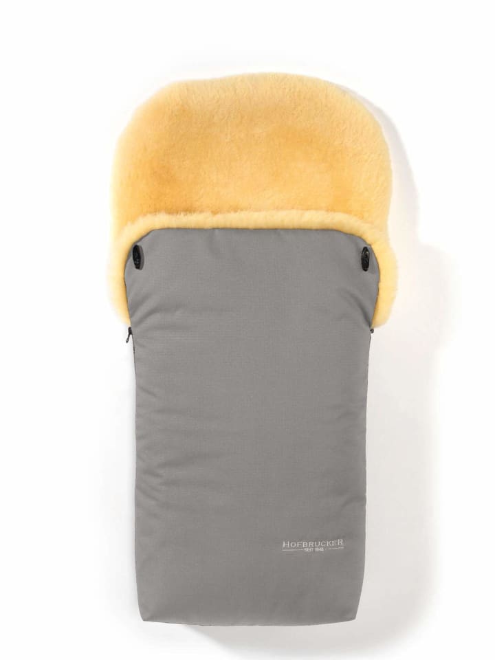Hofbrucker Kinderwagen Fußsack Putzi in silbergrau günstig kaufen onesize