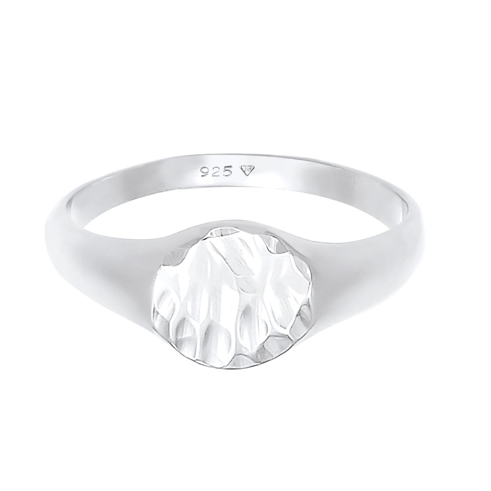 Elli Elli Bague Bague pour dames Tendance marteau royal en 925/1000 argent massif Bague