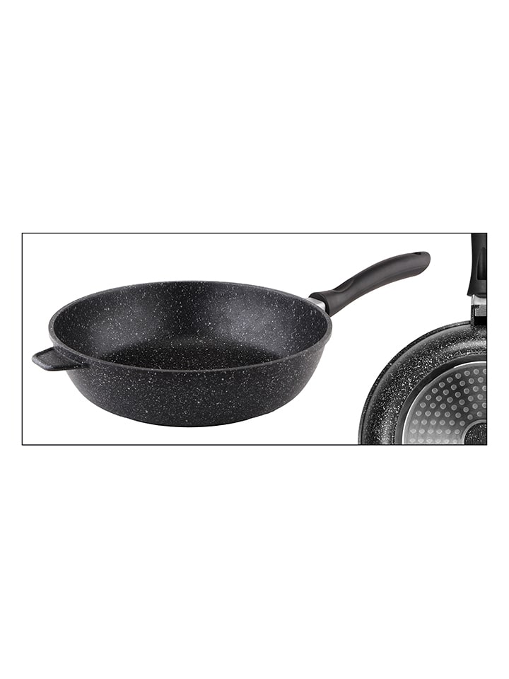 Chefware Bratpfanne in Schwarz - Ø 28 cm günstig kaufen onesize