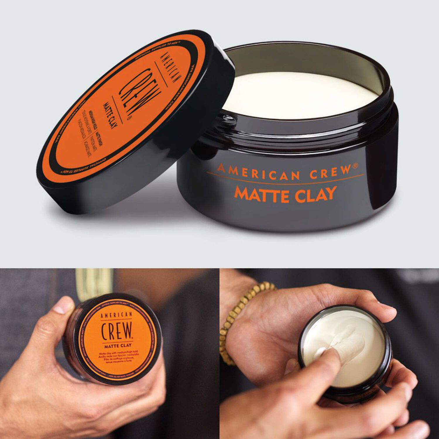 American Crew MATTE CLAY™ Cire coiffante