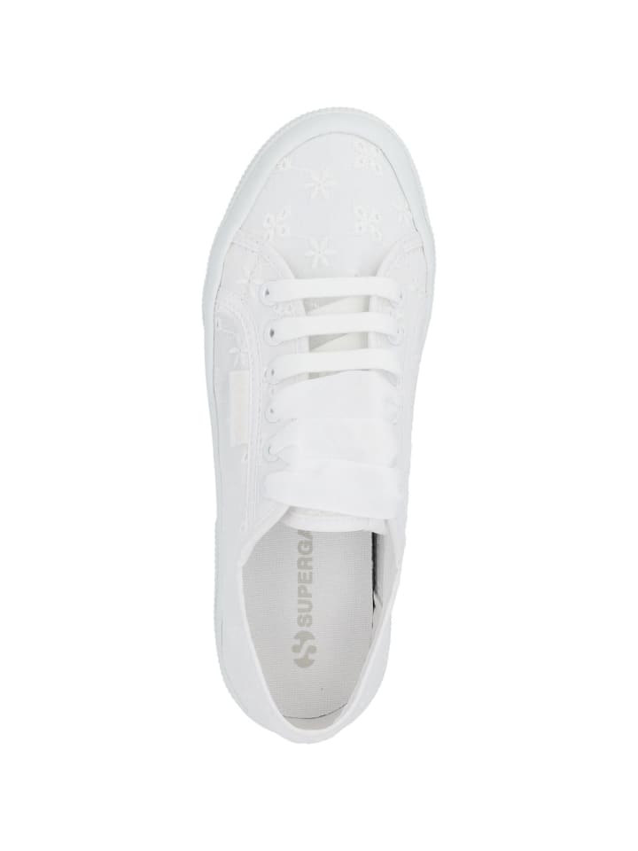 Superga Schnürschuhe in total white günstig kaufen