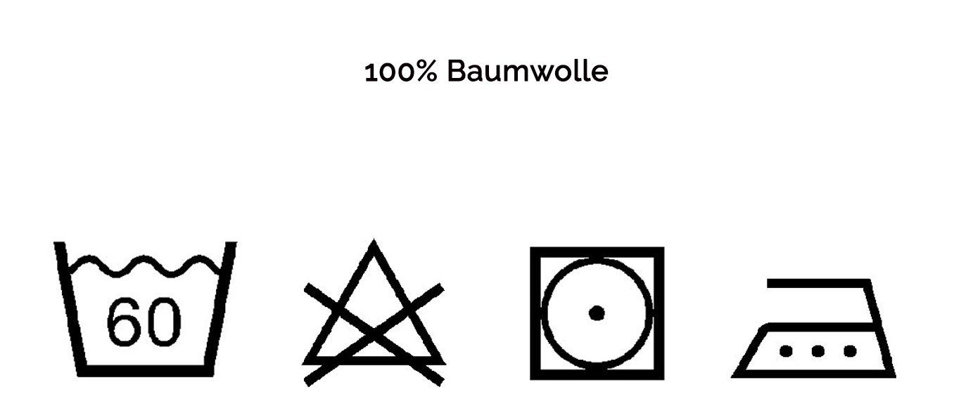 ZOLLNER Topfhandschuhe, (Set), 100% Baumwolle, Temperaturbeständig bis 100°C