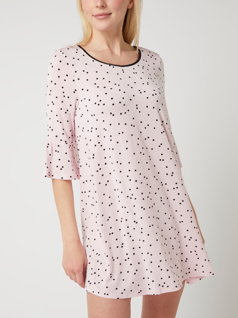 Pyjama mit Stretch-Anteil in hellrosa