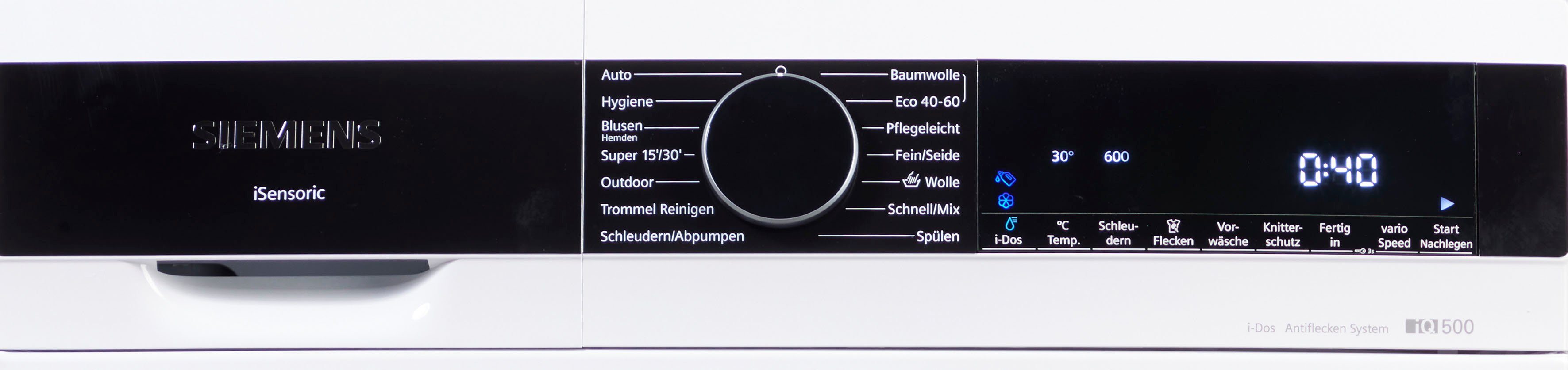 SIEMENS Waschmaschine WG44G2A40, 9 kg, 1400 U/min, i-Dos - Dosierautomatik