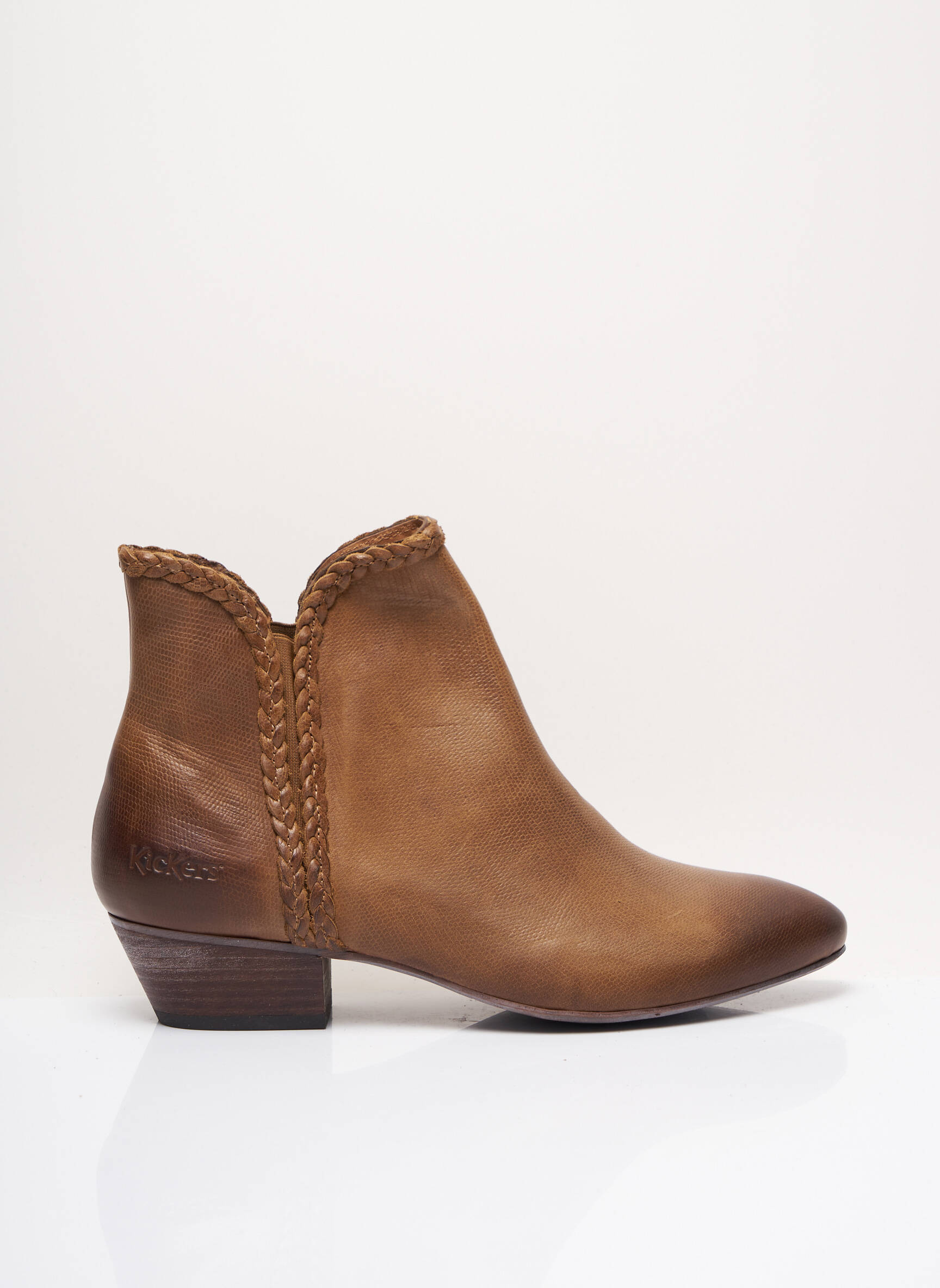 Kickers Bottines Femme couleur marron