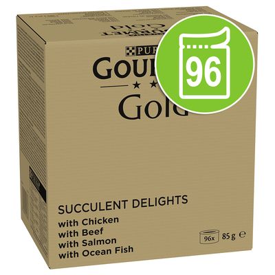Jumbopack Gourmet Gold Saftig-Feine Streifen 96 x 85 g