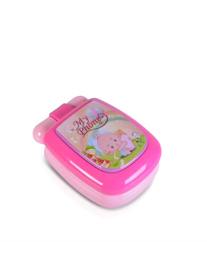 Moni Kinder Musikspielzeug Telefon in rosa günstig kaufen onesize
