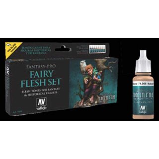 Vallejo Model Color: Model Color Set Fantasy-Pro Fairy Flesh (8)