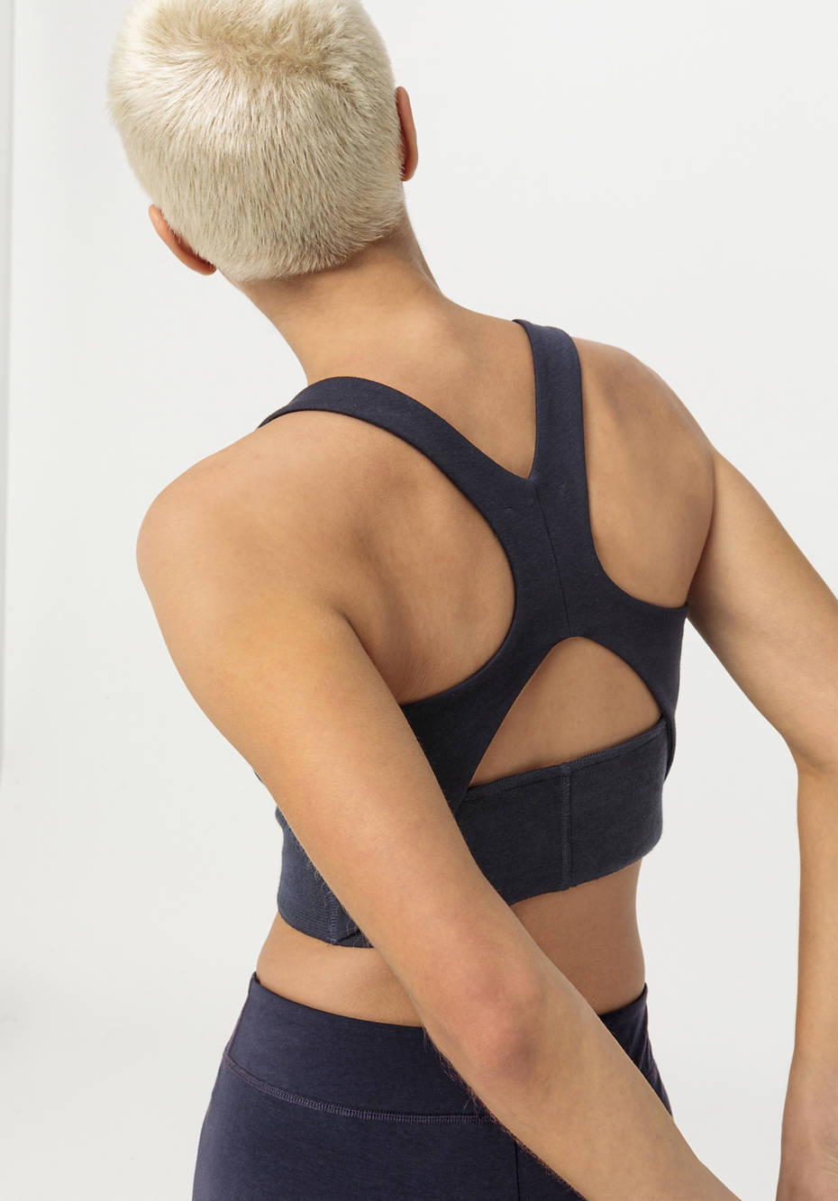 Sport Bustier aus Bio-Baumwolle