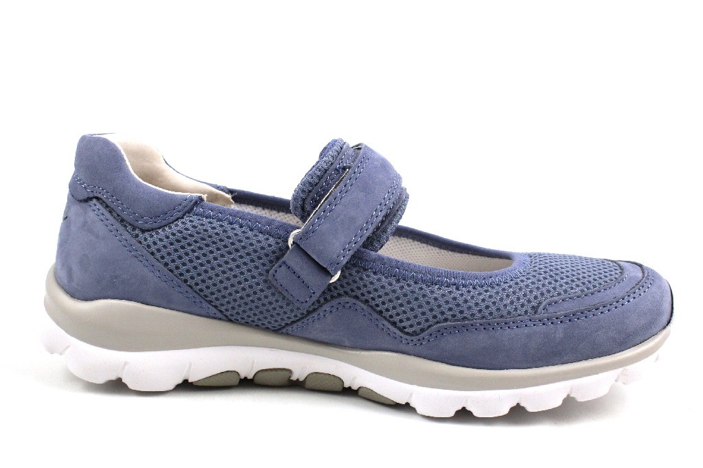 GABOR Komfort Slipper blau