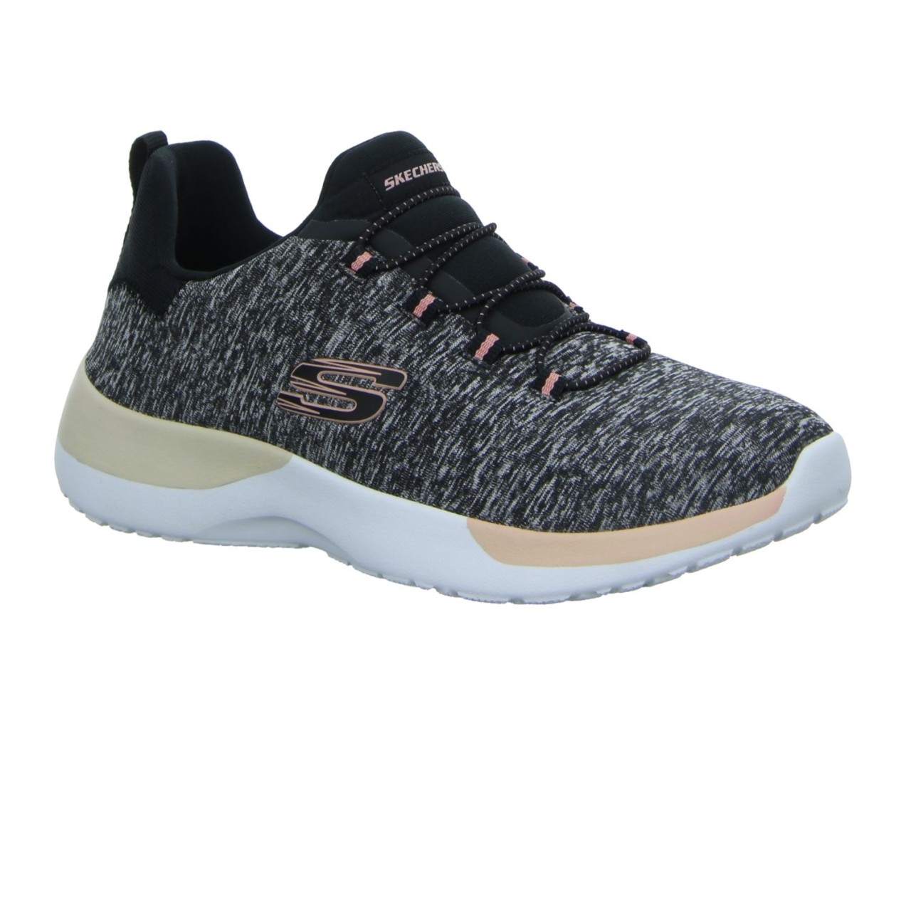 SKECHERS Sportliche Slipper schwarz