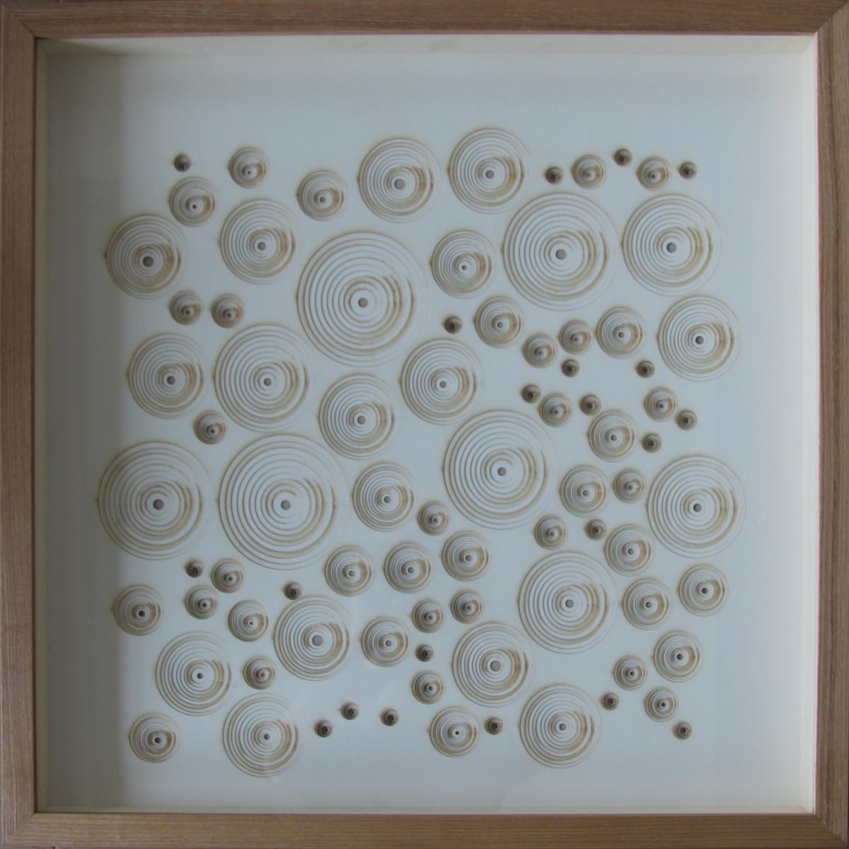 Kayoom Bild Papierkunst Abstrakt 60x60 WON160