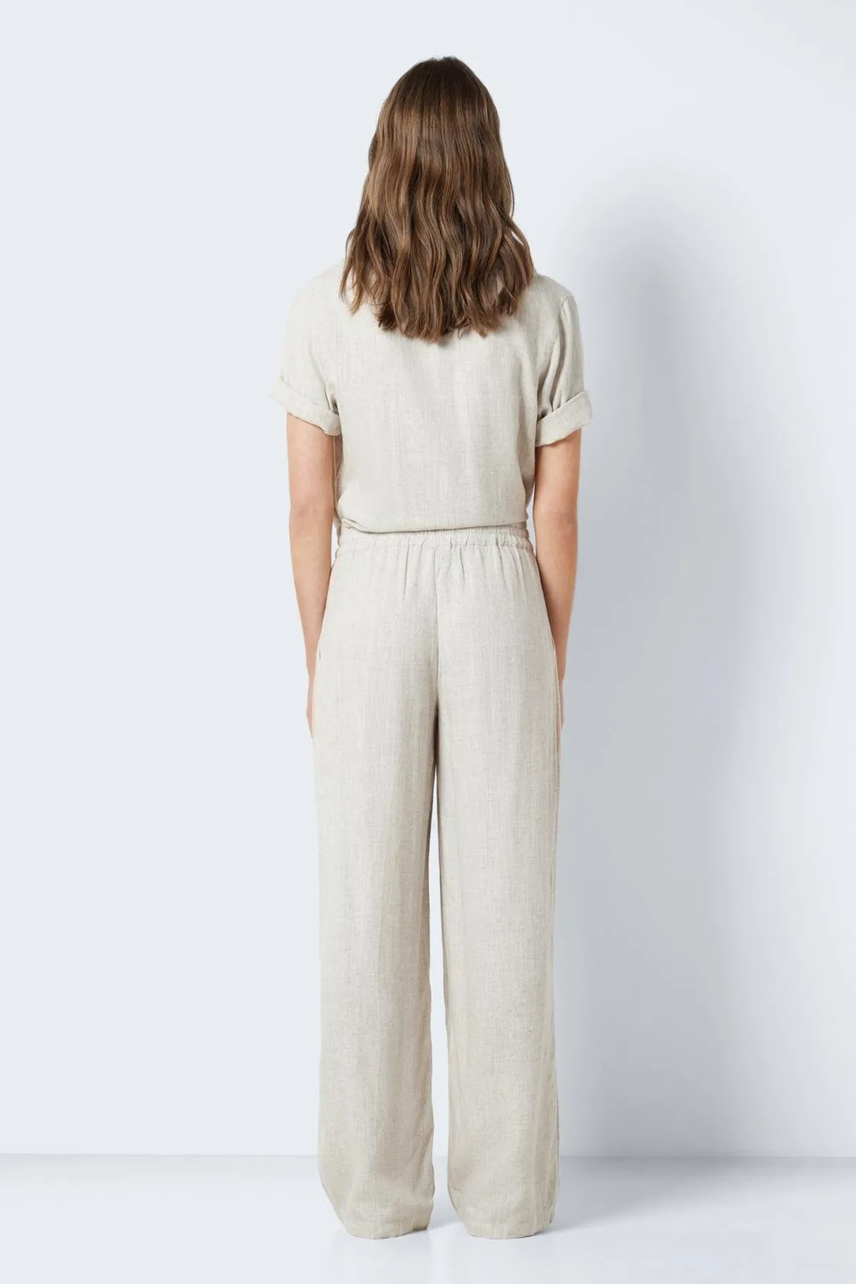 Noisy May  Hose - Beige - Wide Leg
