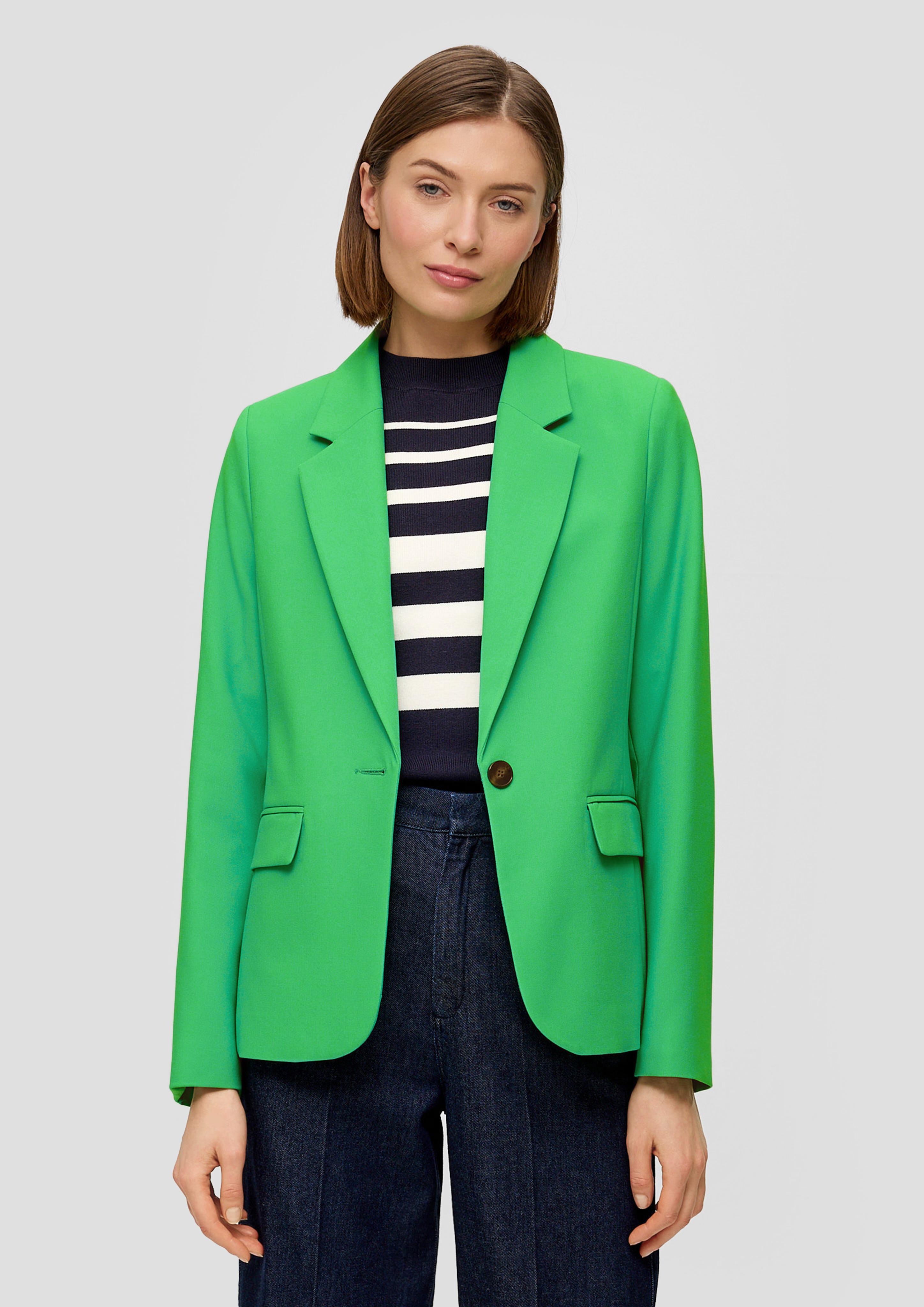 Blazer aus Viskosemix  2140066-7591