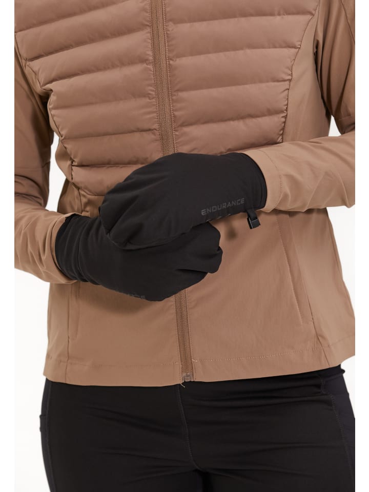 Endurance Handschuhe Corbia in 1001 Black günstig kaufen