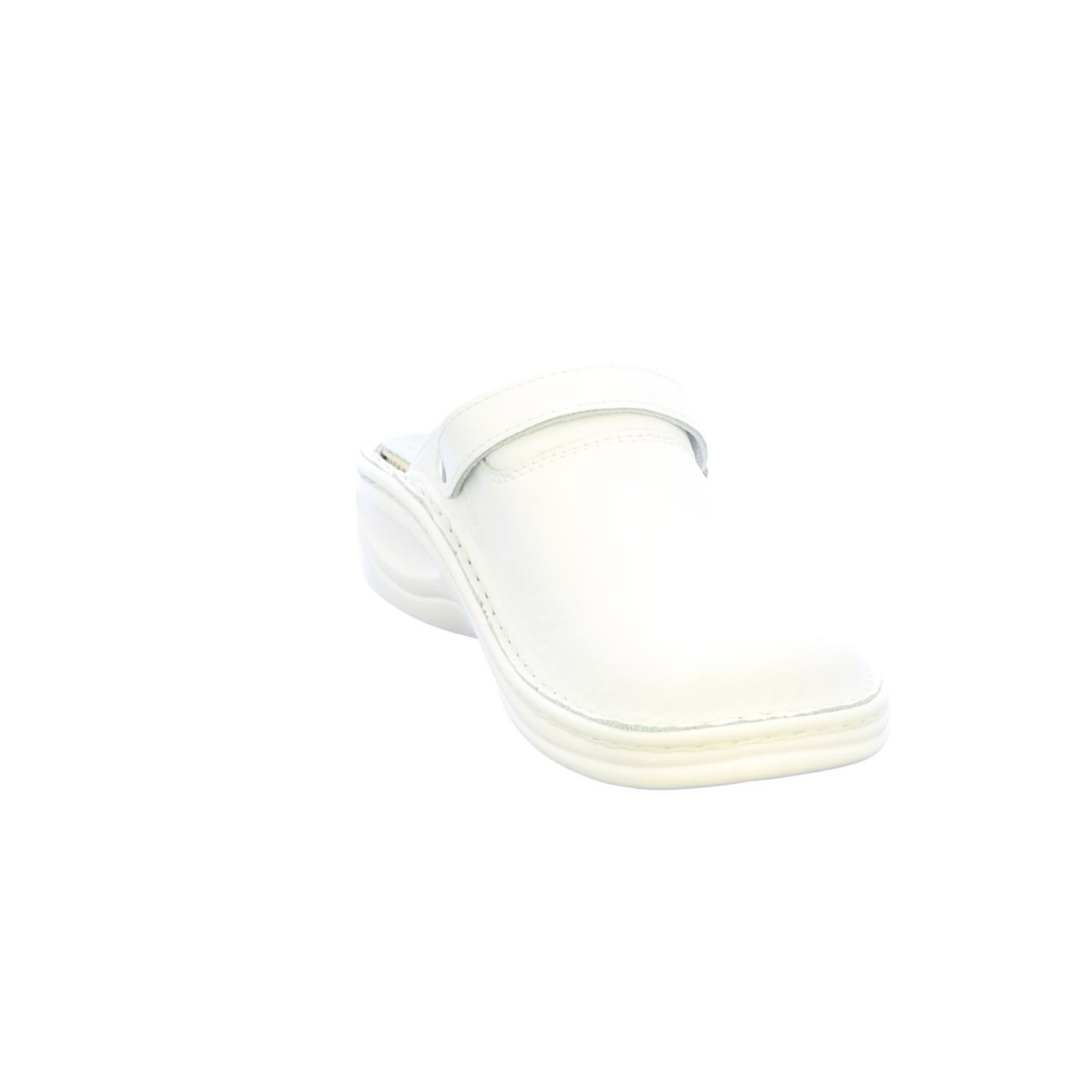 FLORETT Hausschuhe weiss Helsingborg Clogs weiß