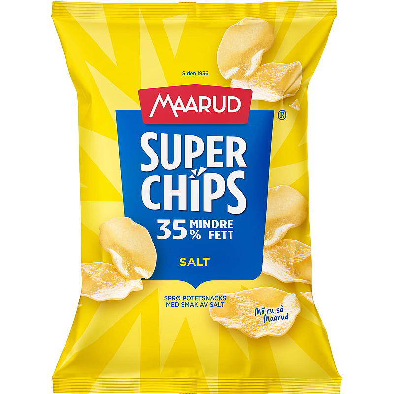 Maarud Superchips 140 g Salt