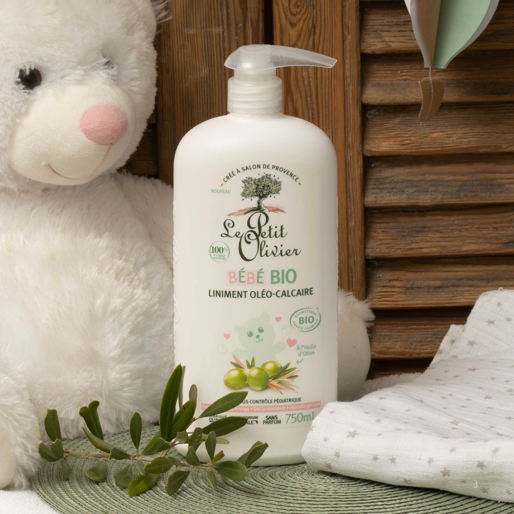 le petit olivier Liniment Oléo-Calcaire Bébé Certifié BIO Liniment - Bébé Bio