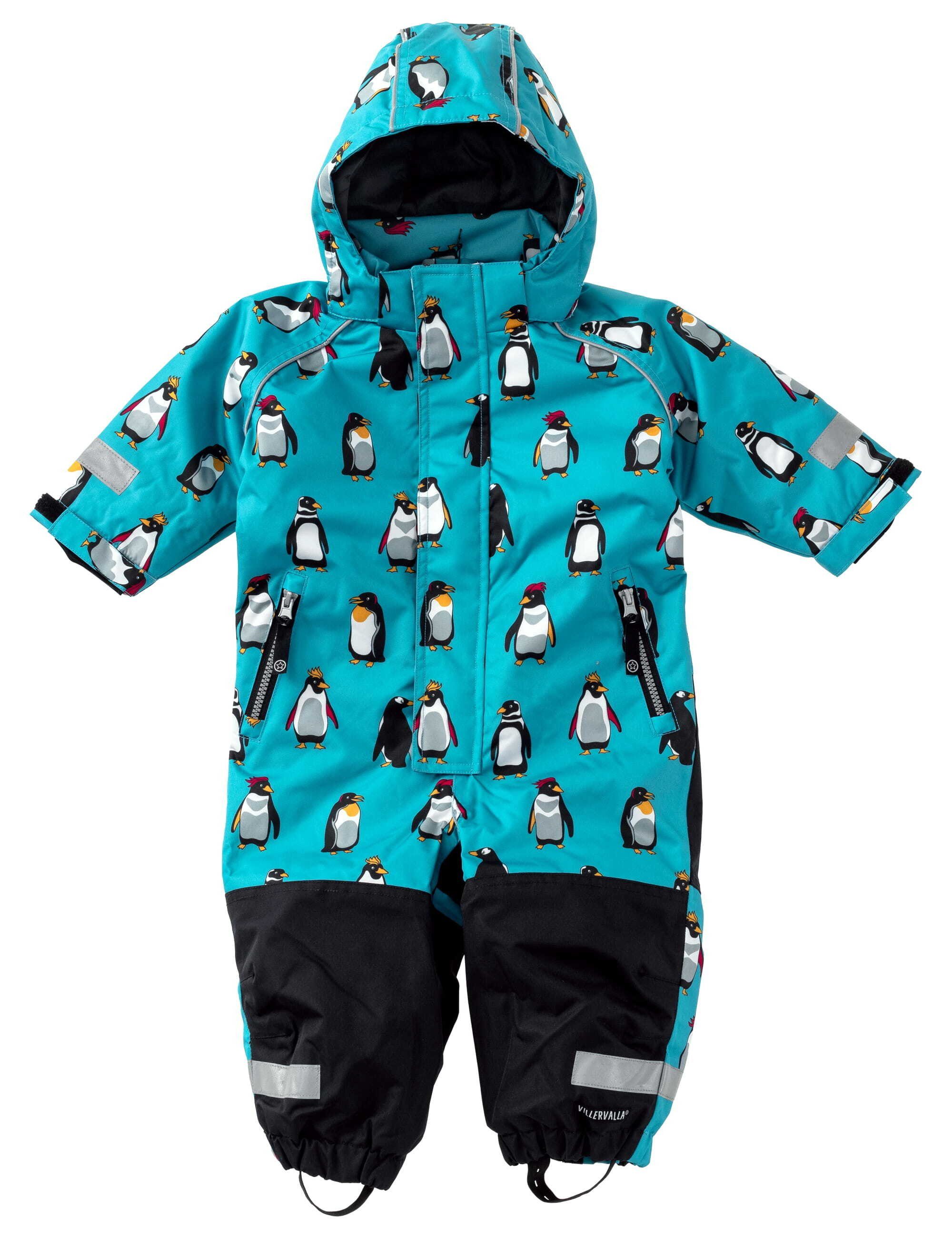 Villervalla Schneeoverall Schneeanzug Pinguin (1-tlg)
