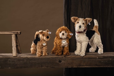 Foxy Foxterrier, 35 cm, mehrfarbig