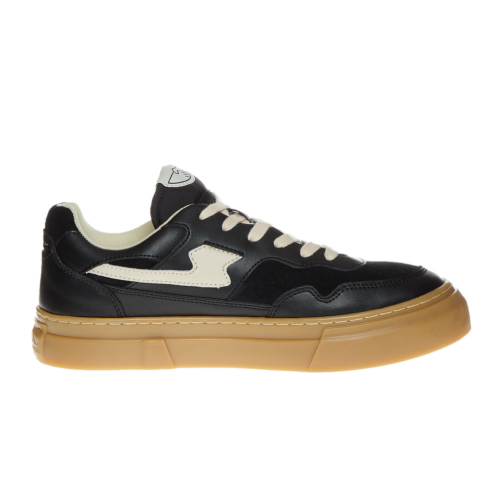 Stepney Workers Club Pearl S Strike Leather Mix YA09011 / schwarz