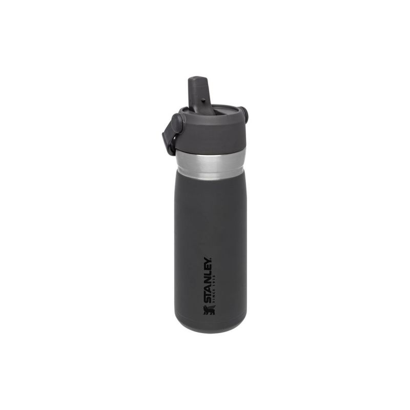 Thermoflasche Stanley, Go Iceflow Flip Straw Water Bottle 22oz \/ 650ml  Charcoal