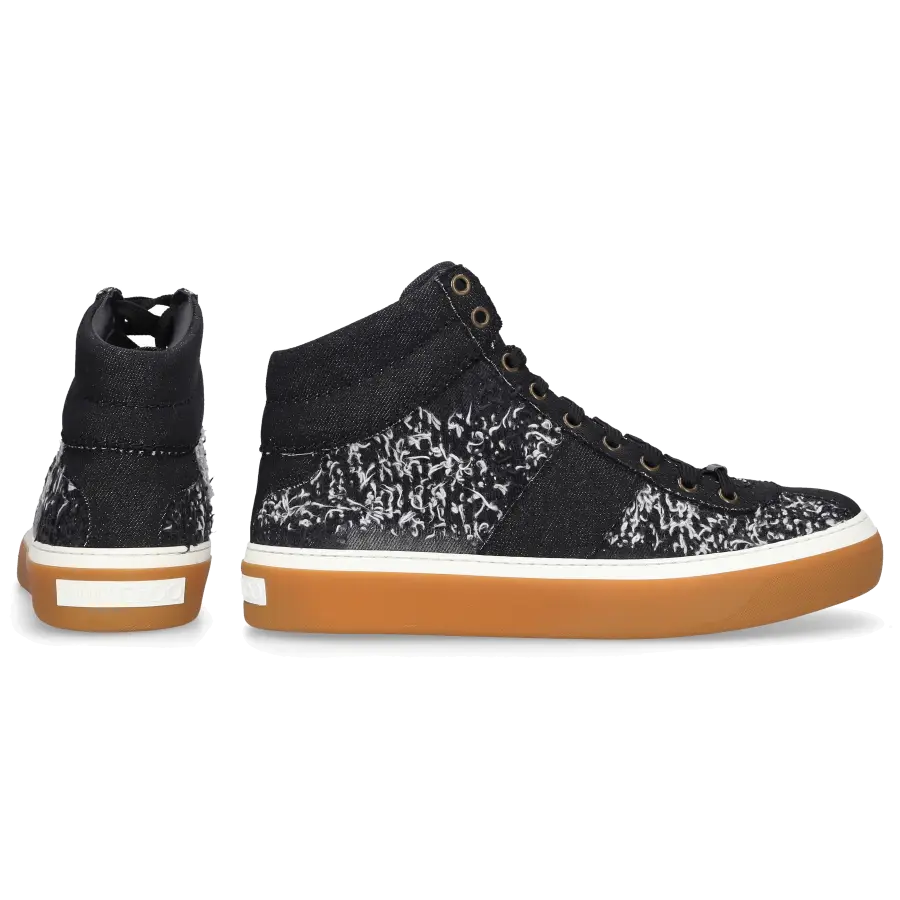 Jimmy Choo - Sneaker Schwarz BELGRAVI Kalbsleder - schwarz