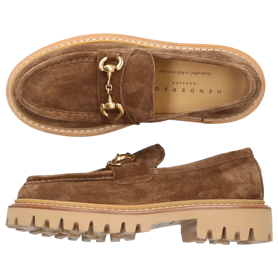 Henderson - Loafer BICE Veloursleder - braun
