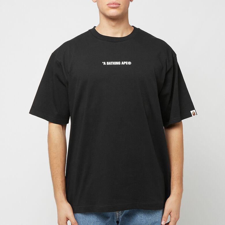 A Bathing Ape Giant Ape Head Relaxed Fit Tee M black