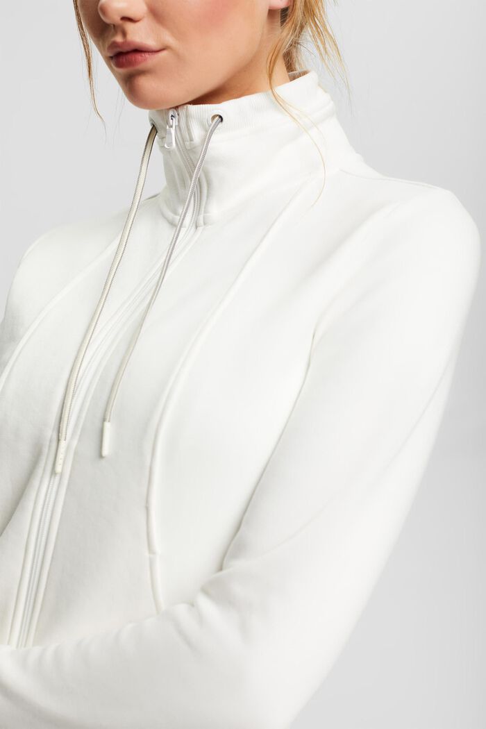 Sweatshirt mit Reißverschluss, Baumwollmix