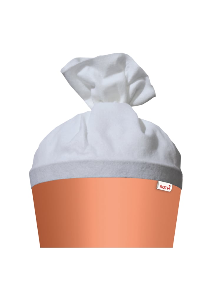 ROTH Bastel-Schultüte groß lachs 70 cm, Filzverschluss weiß in Orange günstig kaufen onesize