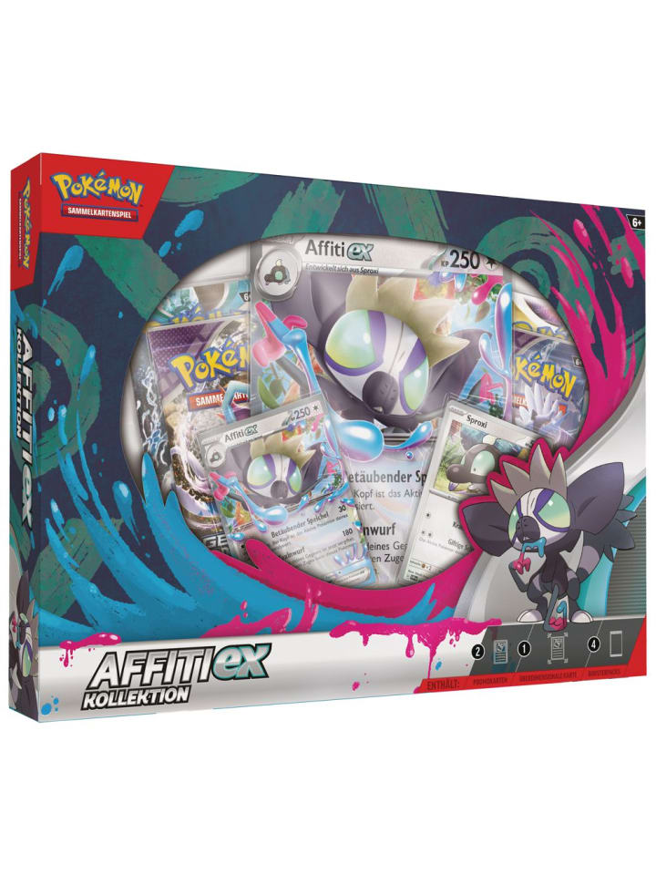 Pokémon Affiti-EX Kollektion | Pokemon | Sammel-Karten | Edition deutsch günstig kaufen onesize