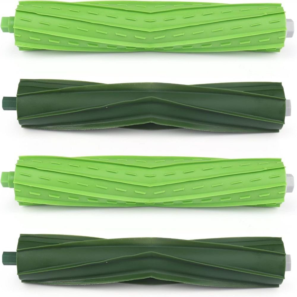 Zubehör-Set 2 Set Gummibürste kompatibel für iRobot Roomba, Melteine, (4-tlg)