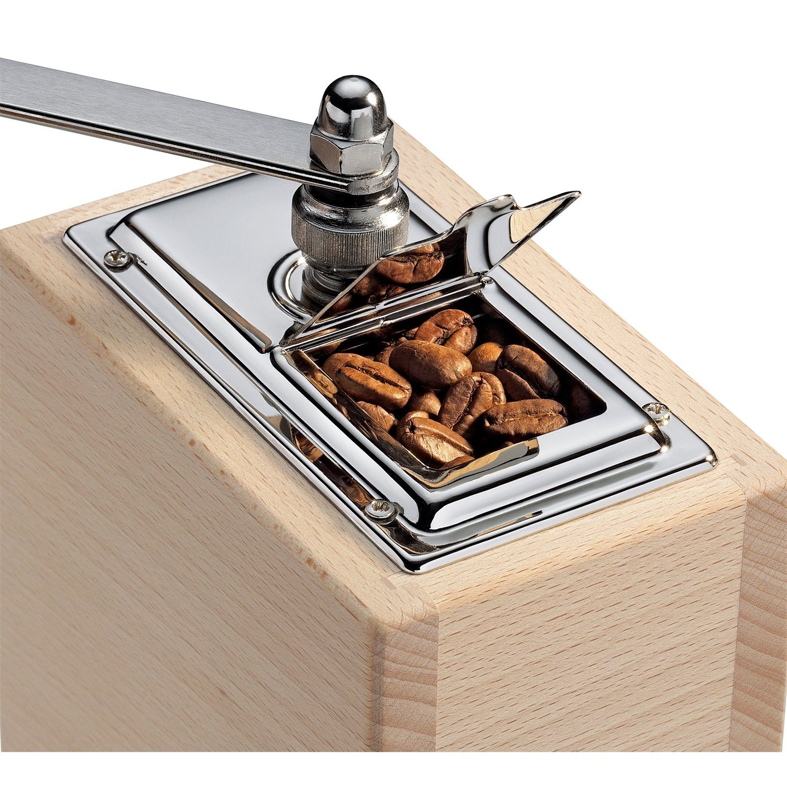 ZASSENHAUS Kaffeemühle Kaffeemühle mechanisch, Buche natur Santiago Eco