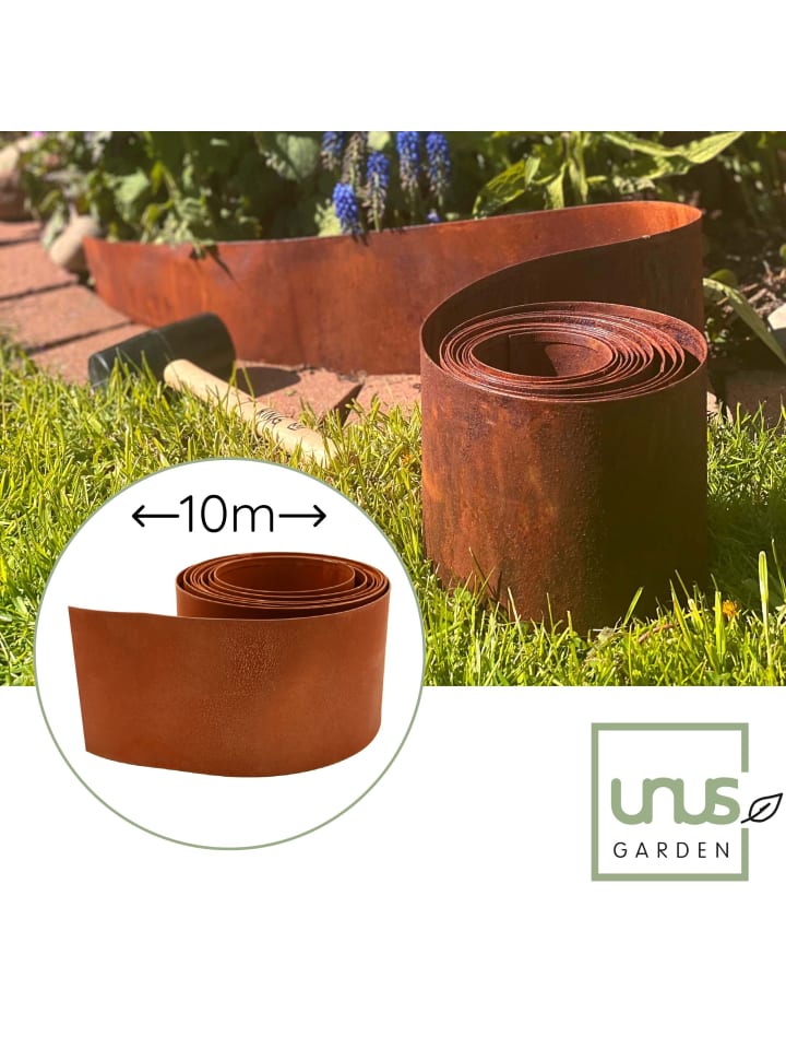 UNUS Beeteinfassung Rost 14x1000 cm in Braun günstig kaufen onesize