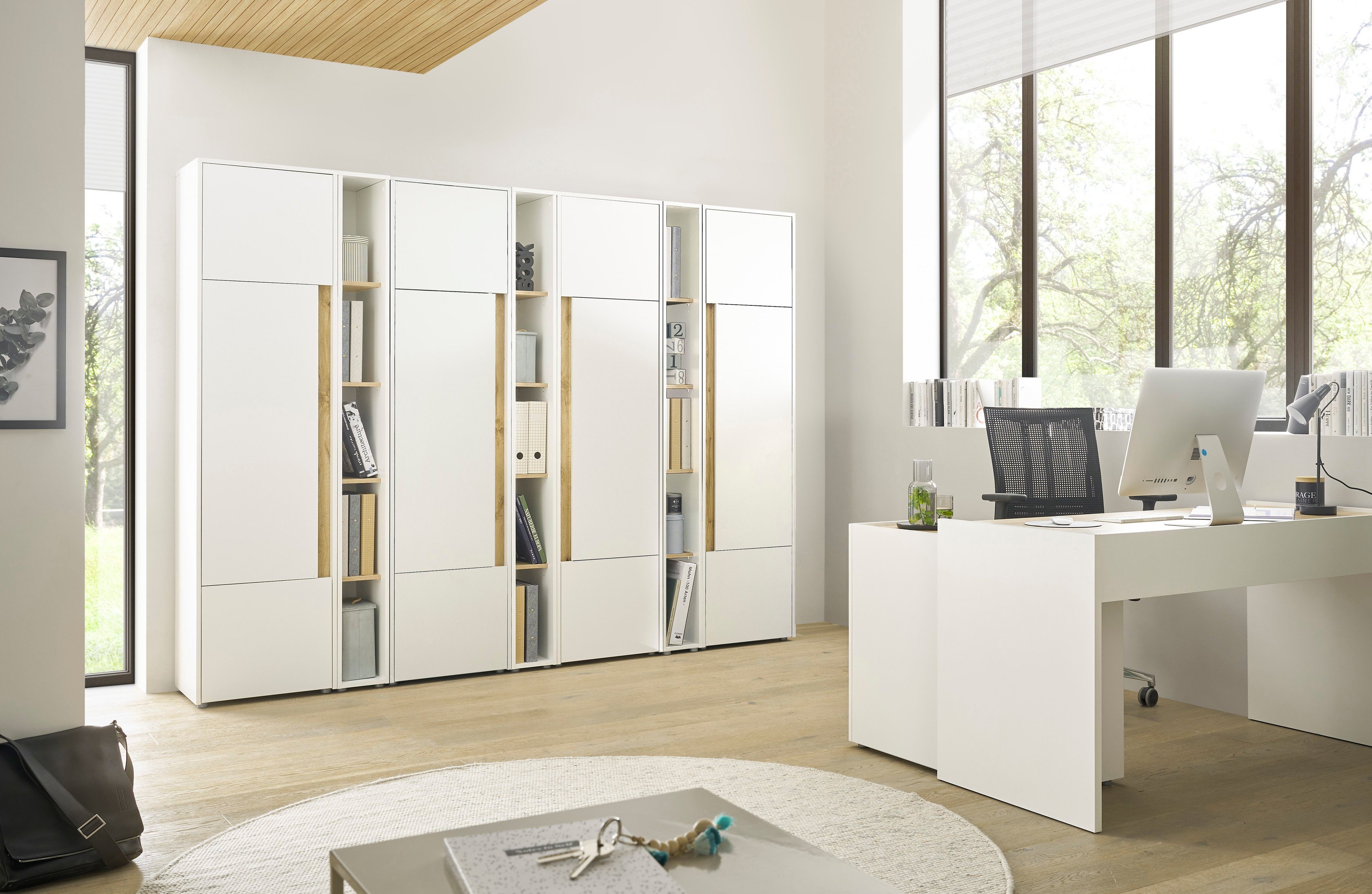 INOSIGN Aktenschrank CiTY/GiRON Stauraumschrank zeitlos modern, wohnliches Home Office, Breite 50 cm