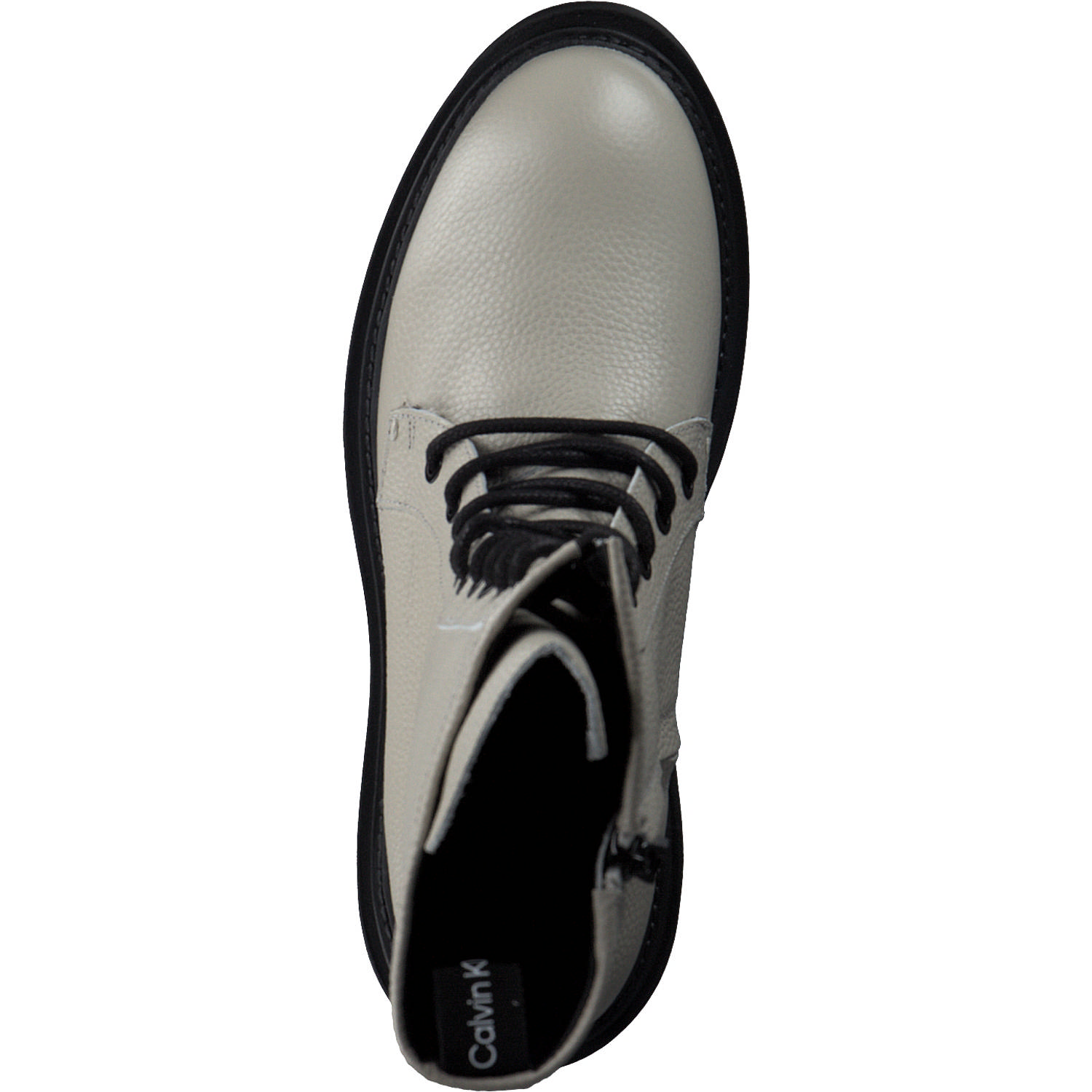 Calvin Klein YW0YW00843, Schnürstiefeletten, Damen, Beige