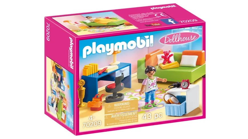 PLAYMOBIL 70209 - Dollhouse - Jugendzimmer