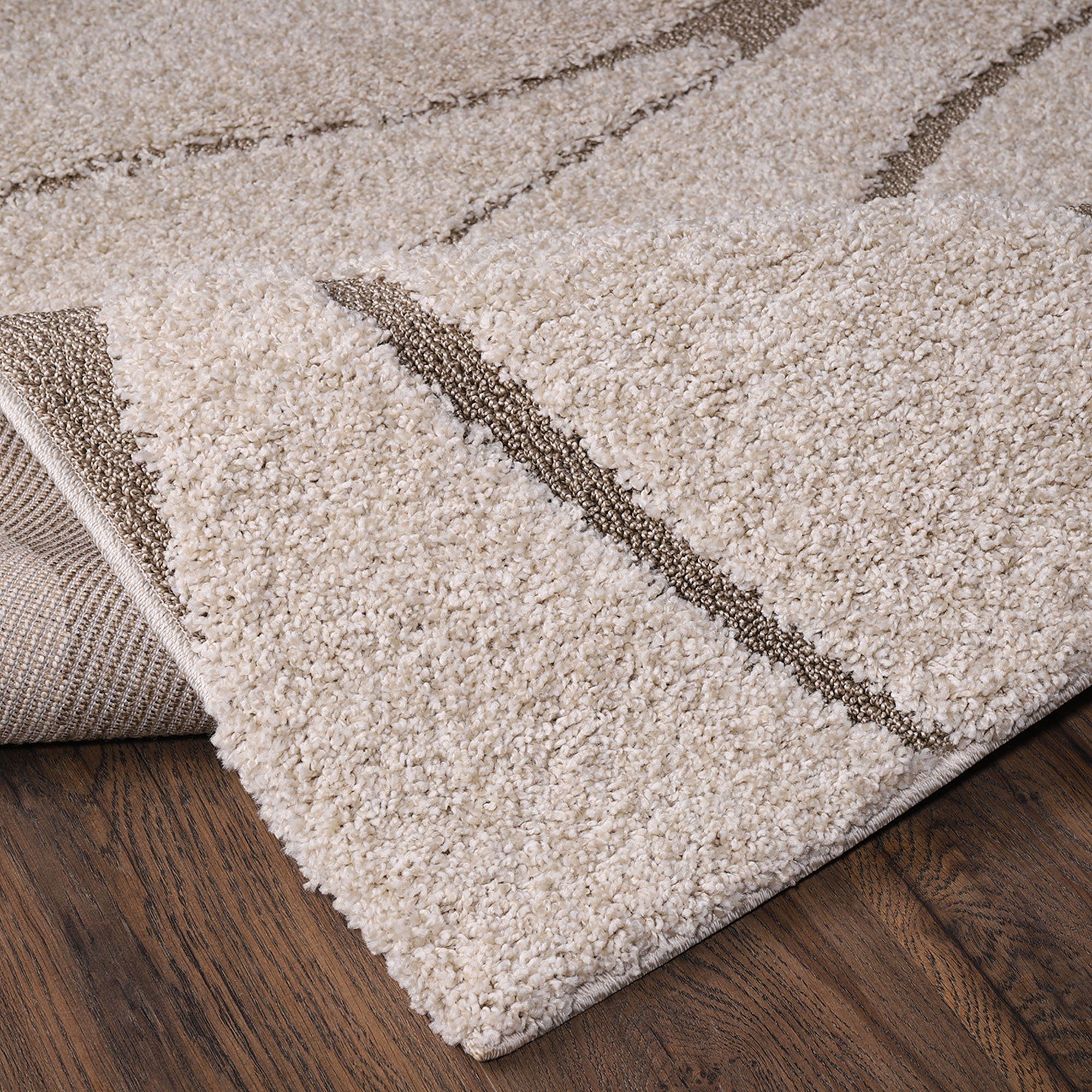 Hochflor-Teppich Luxus 3500, Sanat, rechteckig, Höhe: 30 mm, robuster Langflor, weich, Wohnzimmer, Schlafzimmer