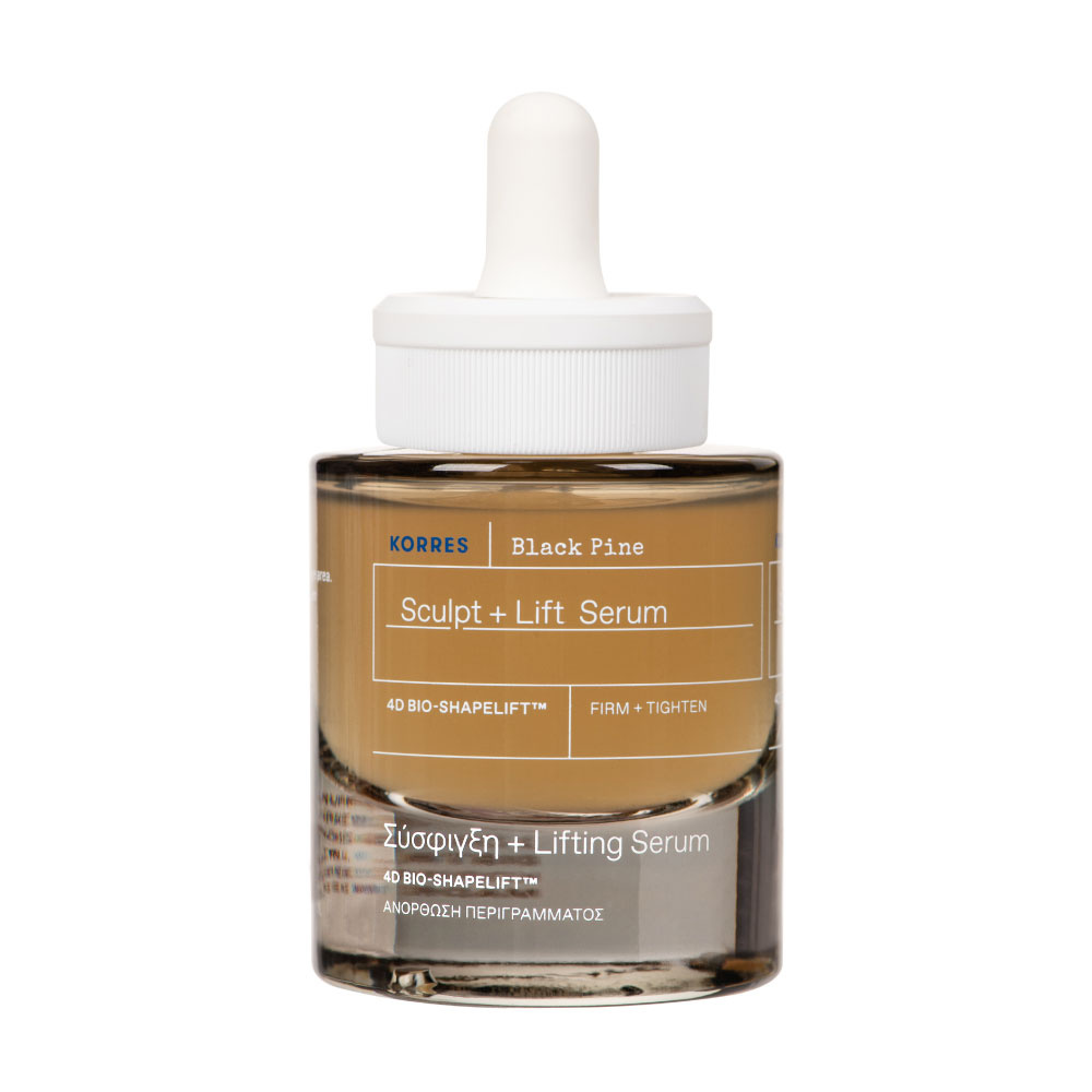 korres Sérum Liftant Raffermissant, visage & cou, Pin Noir Anti-âge global