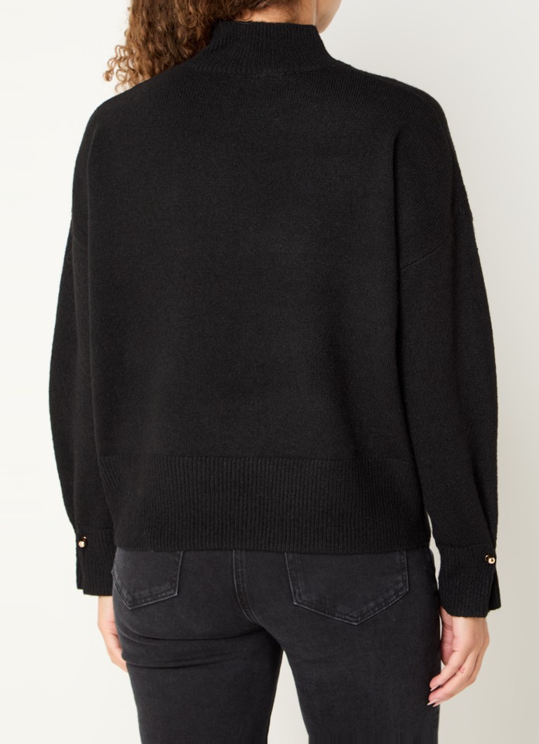 French Connection Kezia Pearl fine knitted sweater in wool blend